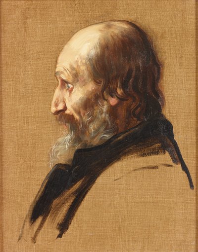 トーマスディクソンの肖像、1879年 作： Alphonse Legros